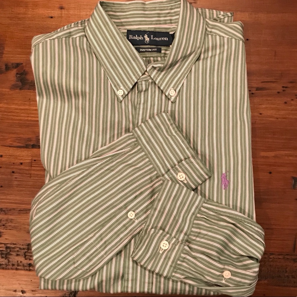 SOLD: Men’s Ralph Lauren Dress Shirt - Picture 6 of 6